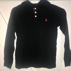 ‼️SALE‼️ Polo Hooded Long Sleeve